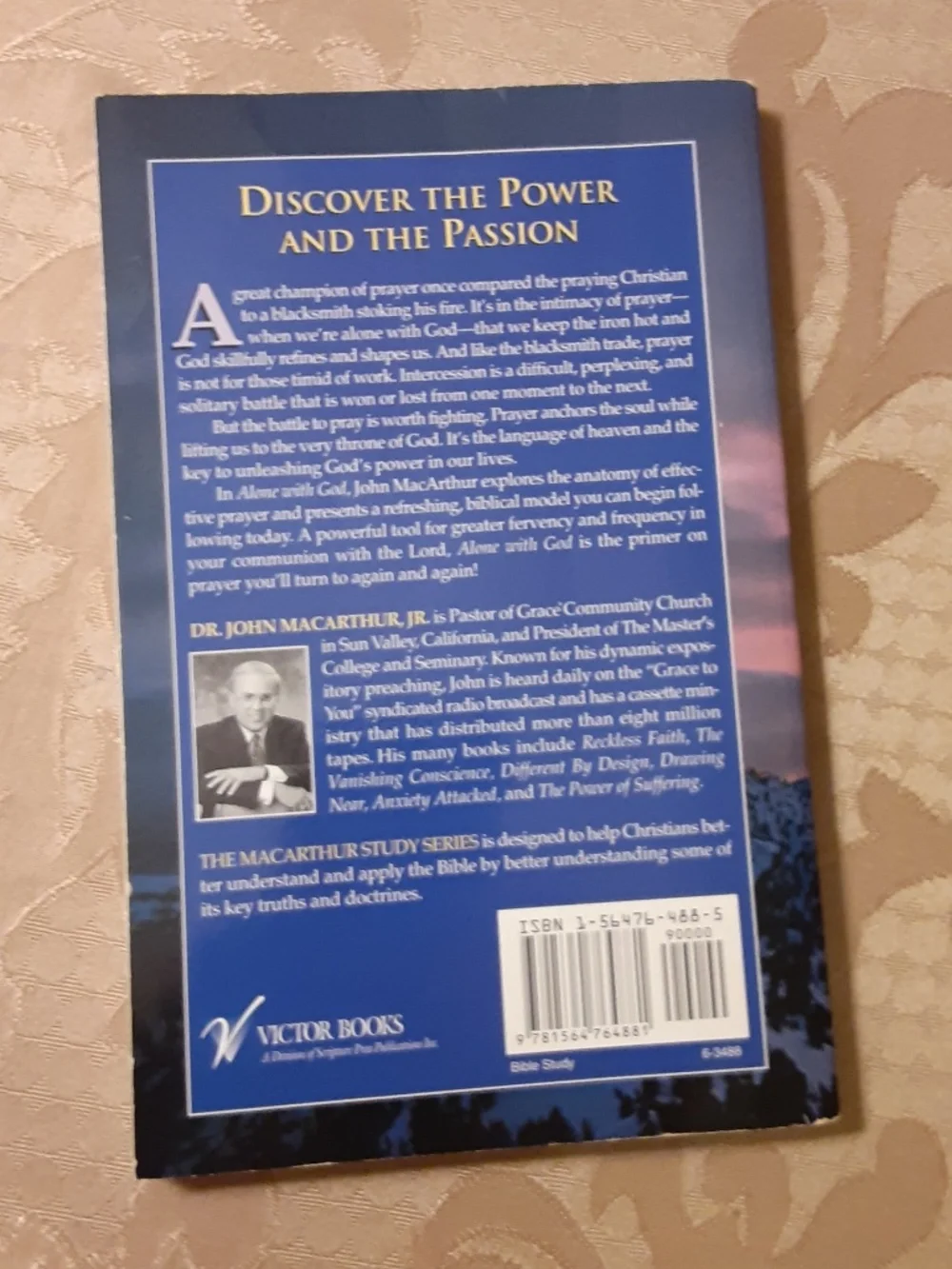 ALONE WITH GOD Paperback Book By, John MacArthur, Jr.
